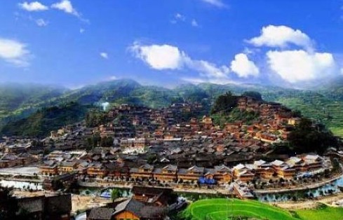 西江苗寨全景 西江苗寨全景