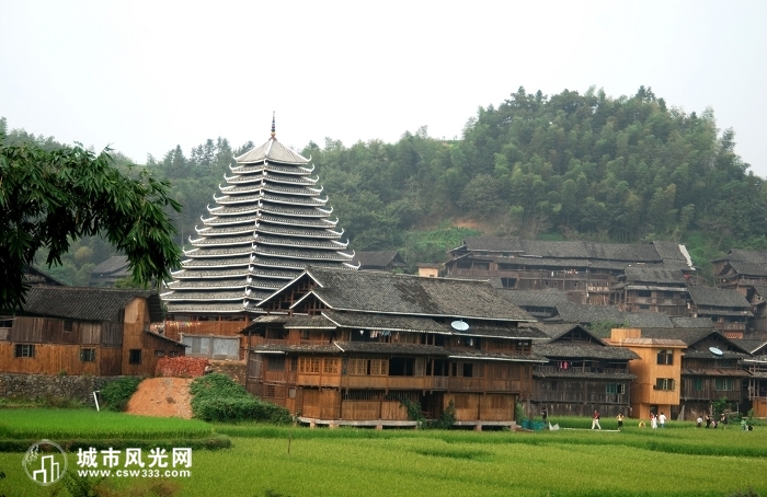 侗族山寨 侗族山寨