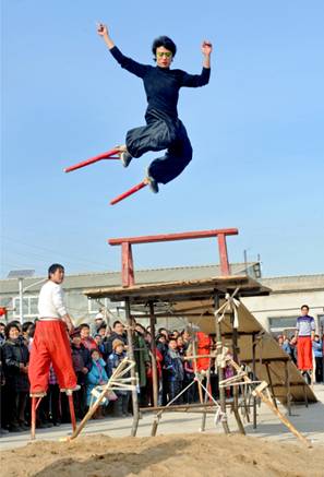 房山矮翘表演 房山矮翘表演