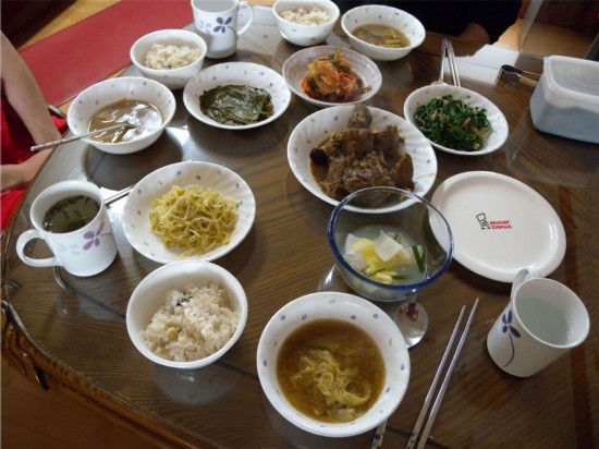 韩国的早餐 韩国的早餐