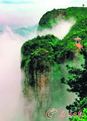 台州仙居风光如画。 台州仙居风光如画。