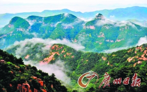 沂蒙山风光秀丽。 沂蒙山风光秀丽。