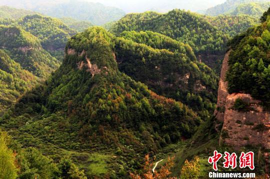 资料图:甘肃渭源渭河源大景区。甘肃省旅发委供图
