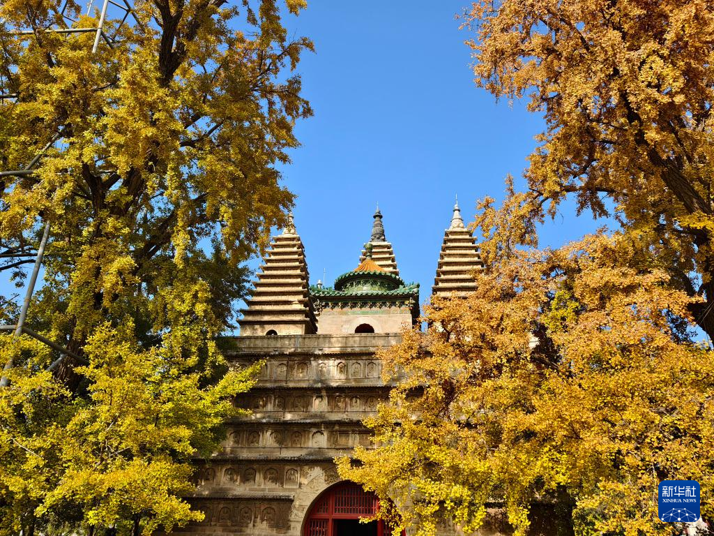 北京:五塔寺秋色浓